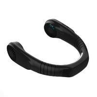 MIDSUMDR prijenosni ventilator Personal USB fizički putovanja Viseći vrat hladnijeg dizajna slušalica
