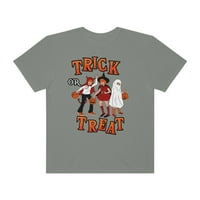 Retro Halloween majica, trik ili liječenje majica Vintage majica Halloween majica