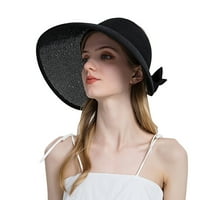 Xinqinghao Prozračiva zaštita šeširi Hikking sunce vizir šešira modni kašika na otvorenom Crna