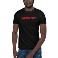 Crvena Weber City Short rukav pamučna majica po nedefiniranim poklonima