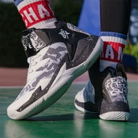 Eashi Kid's Basketball Cipes Boys Tenisice Djevojke Treneri Udobne cipele visoke košarkaške cipele za