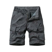 CLLIOS MENS CARGO SHORTS PLUS Veličina Multi džepovi kratke hlače Atletičke taktičke kratke hlače Udobne