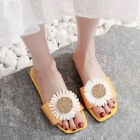 VerPetridure Ljetne sandale za žene Ženske plaže prozračne cvijeće Sandale Početna stranica Sliper Flip-Flops