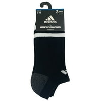 Adidas Muški jastuk Aeroready ne show atletski čarape crne bijele boje Veličina velike