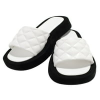 Lacyhop dame platforme sandale udobne slajdove klizne na plaži Sandal hodanje prozračne klizne papuče