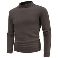 Dukseri za muške jesenje i zimske fit pulover džemper Top bluza