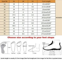 Rewentine ženske izdubljene cipele debele jedinice papuče kopče za nožne periranje sandale smeđe 8.5
