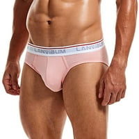 PIMFILM donje rublje Muški pamučni muški svilenkasti bikini kratke malene ružičaste xx-velike