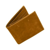 AUFMER dodatna torba za čišćenje retro muški novčanik isječak multifunkcionalni leathercoin torbica