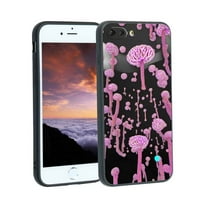 Kompatibilan sa iPhone Plus futrolom telefona, Trippy Case Silikon zaštitni za teen Girl Boy Case za