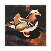 Mandarinske patke u prerušenju - platno
