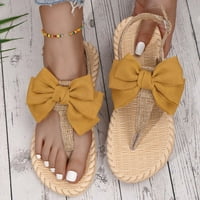 Lisgai Flip-Flops za žene, ljetni stanovi Sandale Žene Peep Toe Sandale sandale Dress Party Cipele Slip