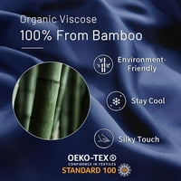 organski poklopac od bambusa od dva puta - lagani ljetni hlađenje Komforper poklopca za vruće pragove
