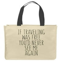 Platnene torbe ako putuju slobodno, nikad me ne vidite više Svjetska istraživača za višekratnu kupovinu