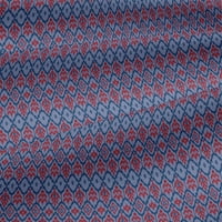 Onuone viskozne dresove tkanine Geometrijski Ikat dekor tkanina od ispisanog BTY Wide-a