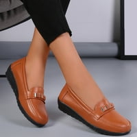 Daznico Womens Cipele Modne ženske prozračne čipke cipele casual cipele cipele za žene narančasta 9