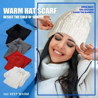 Korejski ženski zimski sabirni šešir sa šljivom od vune, siva