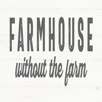 Farmhouse bez poljoprivrednog postera Print Lu + ME Dizajn LU + ME DIZAJNE LUX330A
