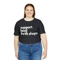 Podrška lokalnim majicama štedljive trgovine