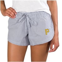 Ženski pojmovi Sport Sivi Pittsburgh Pirates Tradicija tkane kratke hlače
