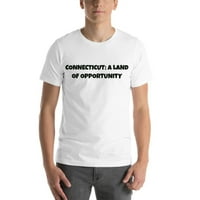 Connecticut: Zemljište prilika Zabavno stil kratkih rukava majica s nedefiniranim poklonima