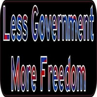10in 3in manje vladi više slobode Sjedinjenih Država Zastava zastava naljepnice naljepnice naljepnice