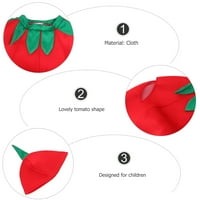 Podesite rajčicu izvedbe kostimima odjeće i šešir