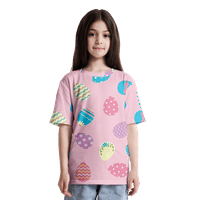Ljetna ženska majica 3D zečji tisak Tee Uskrs vrhovi, dijete, 06