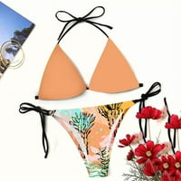 Ženski kupaći kostim sa printom za štampanje na plaži Bikini Split kupaći kostim Žene kupaći kostim
