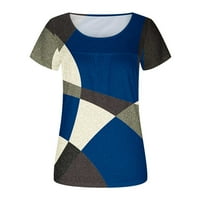 Ženski vrhovi i bluze kratki rukav vrhovi Bluze Regularne fit T majice Pulover Tees Tops apstraktni