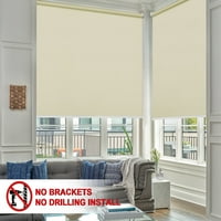 Keego Nema bušenja za bušenje za kućne prozore Blinds Blackout Privatnost Prilagodljiva boja i veličina