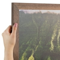 ArttoFrames Light Frame za slike oraha, okvir za plakata smeđeg drveta