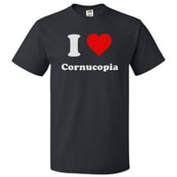 Majica Cornecopia Heart Cornukopia - Volim poklon Cornucopia TEE