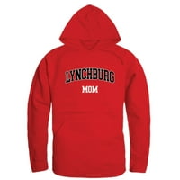 Lynchburg College Hornets MOM FLEECE HOODIE Dukseri Crveni X-Veliki