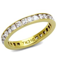 Zlatni ženski prsten Anillo para mujer y ninos unise dece 316L prsten od nehrđajućeg čelika 316L prsten