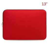 Thinsont Vodootporni računarski rukav za rukav za laptop za zaštitu bagere za ultrabook crvene boje