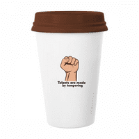 Uništiti izdržavanje energično osvajanje šalice kave pijenje staklo Keric CEC CUP poklopac