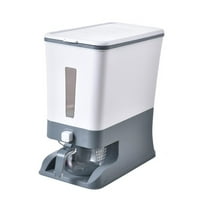 Kuhinja Automatska riža Dispenser Cerealnu posudu za zaštitu od suhe hrane kantu za kantu za mirlo za