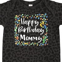 Inktastični sretni rođendan mama poklon dječji dječak ili dječji dječji bodysuit