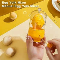 Jaje Yolk Bijeli mikser Scrambler Priručni ručni jaja Shakering THE THUMED Zlatna jaja Ručna tip ručnog