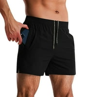 Booker Muška ljetna moda Jednostavna plaža na plaži Čvrsta boja Sportska fitnes Slobodne hlače sa džepovima