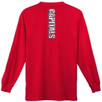 TODDLER Red Washington Capitals tima dugih rukava majica