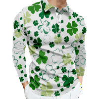 Elementi dnevnog boravka u St Patricku, majica modne majice s kratkim majicama na vrhu modnog dizajnera