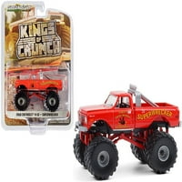 Od - Chevrolet K- Monster Truck Superwrecker narandžasti Kings of Crunch serije Diecast model automobila