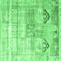 Ahgly Company Zatvoreni pravokutnik perzijski smaragdno zelene tradicionalne prostirke, 8 '10 '