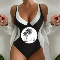 Žene printirani kupaći kostimi Monokini kupaći odijela V kupaće kostime kupaći kostimi