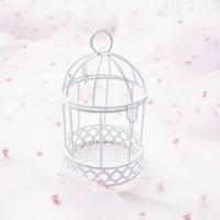 Fugseuse Dekorativni kavez za ptice Izdržljive trošenje otporno na gvožđe Vjenčanje Dječji dekor svijeća Bo za zabavu