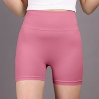 Žene Bešavne kratke hlače visoke struke Smile Contour Biker Storys Gym Yoga Workout