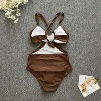 Forestyashe Women za omotavanje kupaći kostimi kupaći kostim kupaći kostim kupeći visoki struk monokini