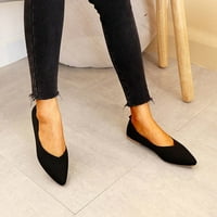Ženske ravne sandale - povremene ležerne sandale crne veličine 5.5